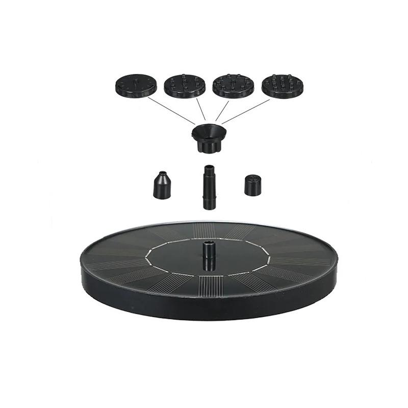 New Solar Powered Floating Fountain for Garden Pond and Bird Bath
