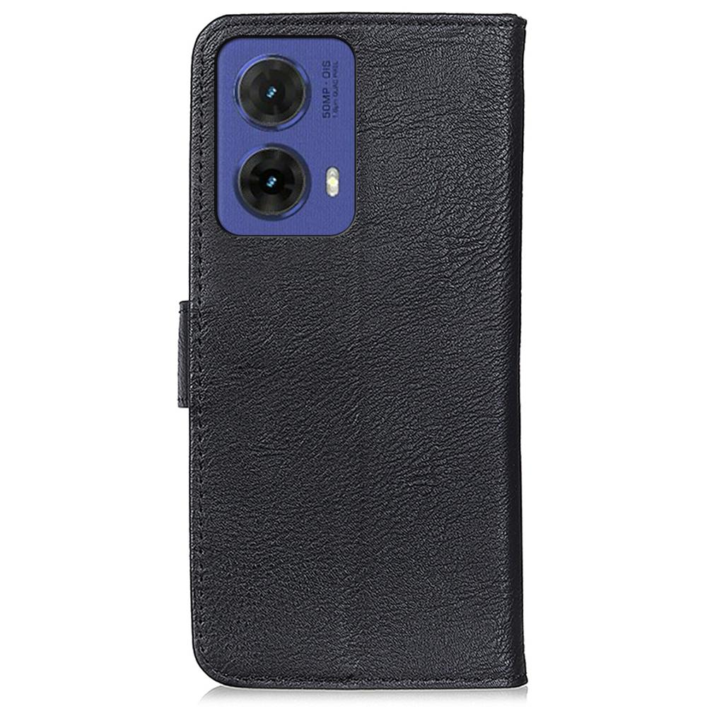 KHAZNEH For Motorola Moto G85 5G/S50 Neo 5G Case Cowhide Texture Leather Wallet Stand Cover