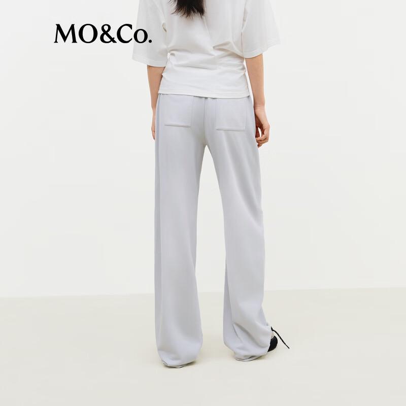 MO&Co. Straight Leg Elastic Waist Pants