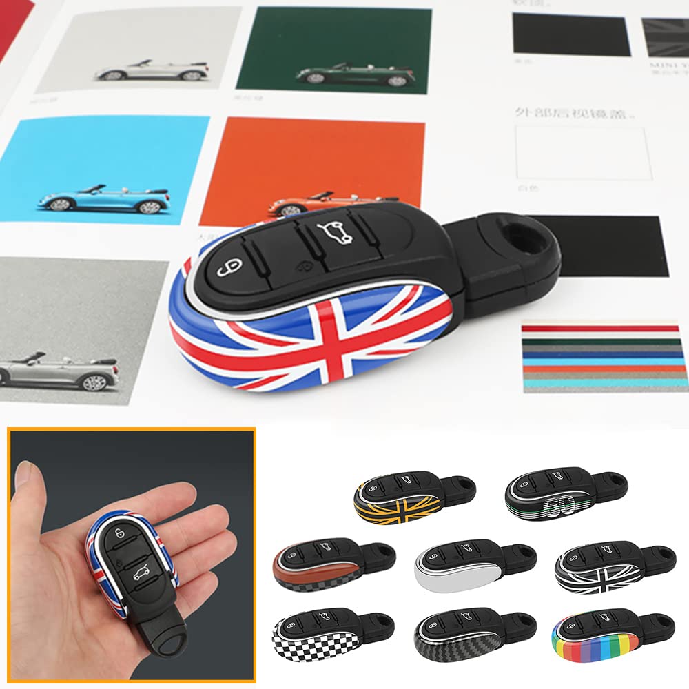 Key Fob Cover, Key Case Shell Compatible with Cooper Clubman