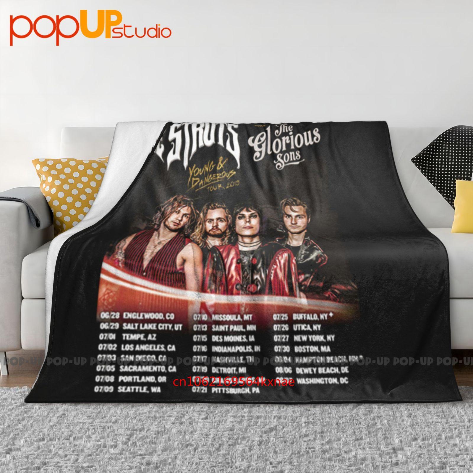 The Struts The Gloriuous Sons Tour 2019 Ultra-Soft Blanket Quilt Winter Sofa Cover Bed Covers 30x40in