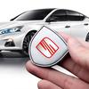 1Pcs 3D Metal Auto Door Shield Emblem Car Body Badge Sticker Styling for SEAT Leon FR 5 6 MII Altea 5F Ibiza Toledo Cordoba Alhambra MK3