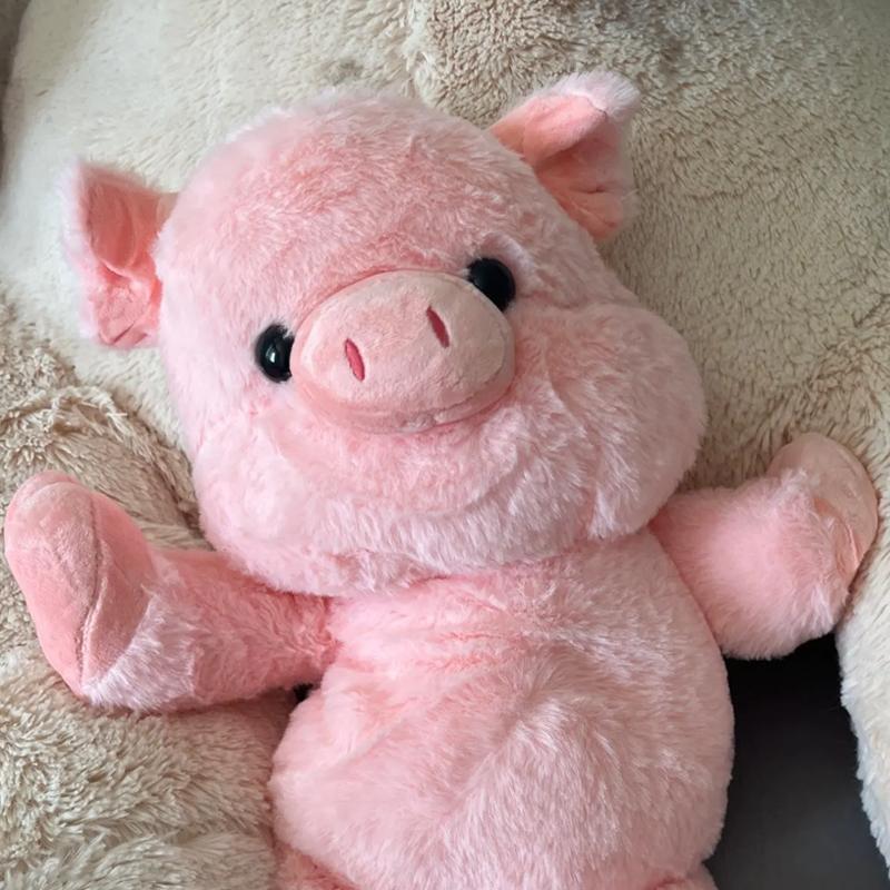 Sevimli Yumuşak Domuz Hızlı Koşan Peluş Oyuncak Yastık Duygusal Destek Sevimli Peluş Hayvanlar Peluş 45cm Peluş Oyuncaklar Yaratıcı Hediyeler