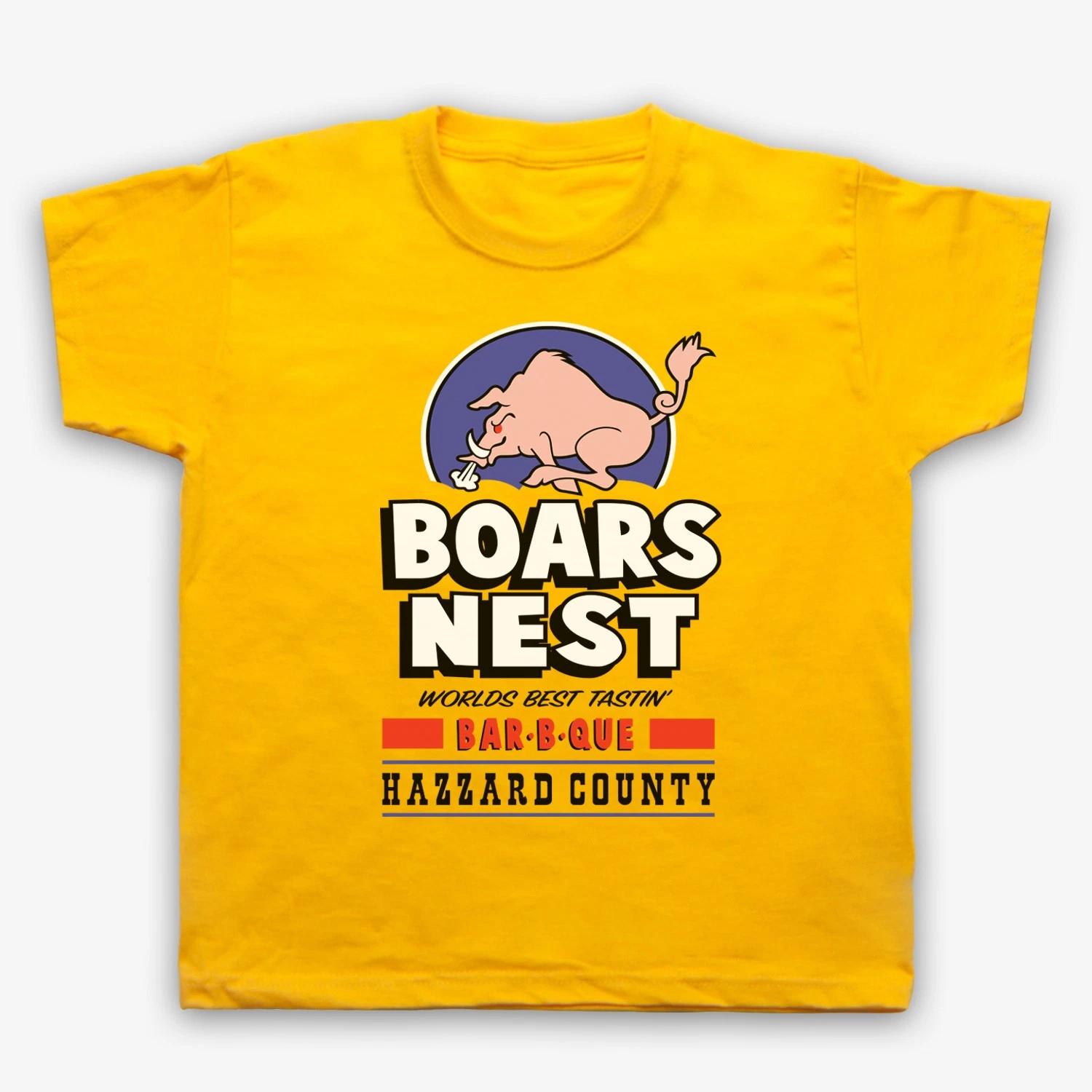 

Dukes Of Hazzard Boars Nest BBQ Kids Children s T-shirt All Sizes Cols 110