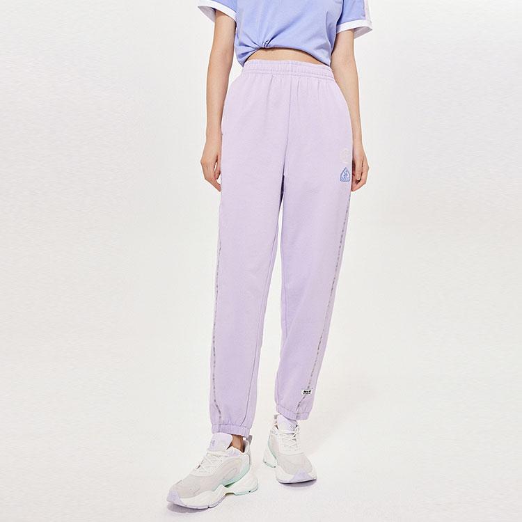 Anta Loose Cuffed Sports Pants Women bottoms Purple 962228715-3