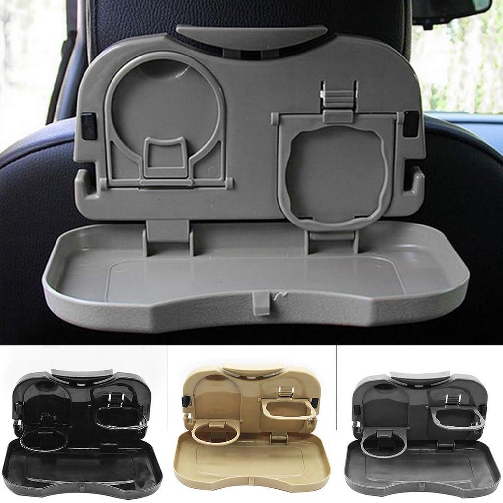 Coche Del Ordenador Port/átil Plegable Del Soporte Trasero De La Suspensi/ón Del Asiento Soporte Multifuncional Coche Comedor Tabla Peque/ña Bebida Del Coche Bandeja De Accesorios Del Coche Estilo