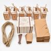 10/20pcs Travel Suitcase Candy Box Kraft Paper Gift Boxes Wedding Birthday Party Decoration Supplies Christmas Gift Packaging