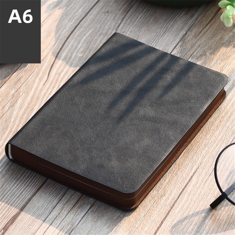 New Pocket A6 Planner Daily Memo Mini Note Book Notebook Portable Vintage Pattern PU Leather Notebook Diary Notepad Stationery