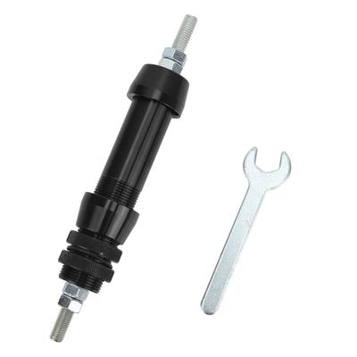 Bogenfischerei-Rollenhalter Aluminiumlegierung Fliegenfischer-Rollenhalter für Compound-Recurve-Bogen Schwarz