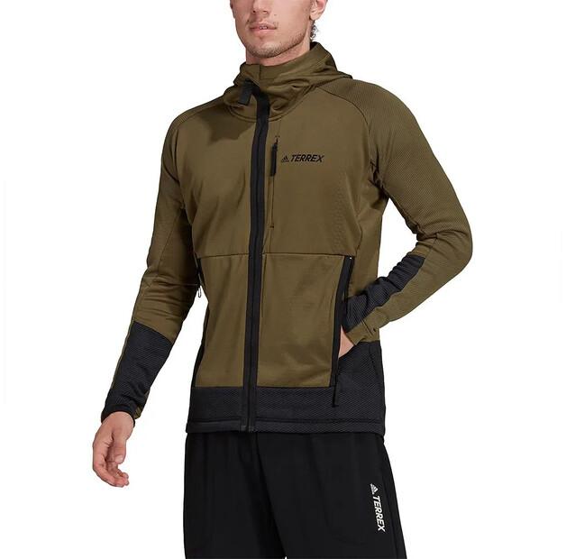 

adidas Флисовая на молнии TX M