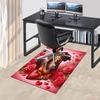1PC Dachshund Hearts Extra Large Non Slip Floor carpet, Office, family, bedroom Large Area Rug Indoor Rugs, Vibrant Colors