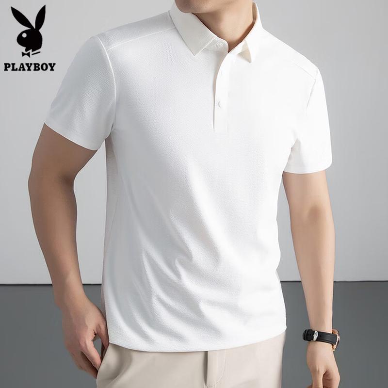 Playboy Men s Summer Short Sleeve Polo Shirt 50