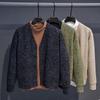 Men's Plus Size V-Neck Knit Cardigan - Autumn Business Casual Top