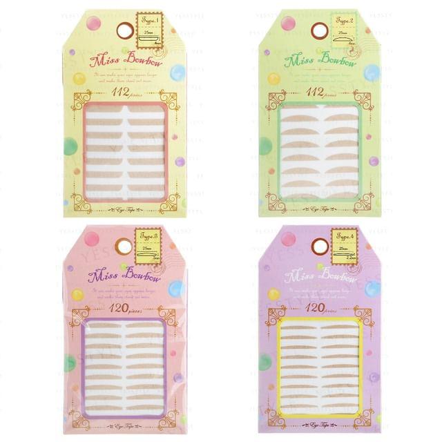 Miss Bowbow - Сетчатый двусторонний скотч для век 3M 112 pcs - Type 2 - Deep Eyes (25mm x 4mm)