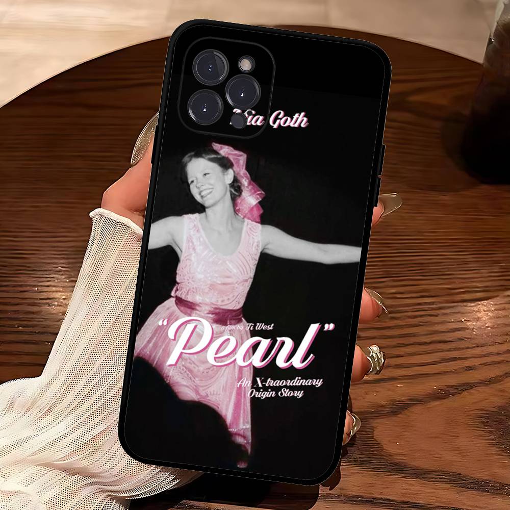 Horror Movie Pearl For IPhone 17 16 15 14 13 12 11 Pro Max 13 17Air Shockproof Soft Phone Cases Coque