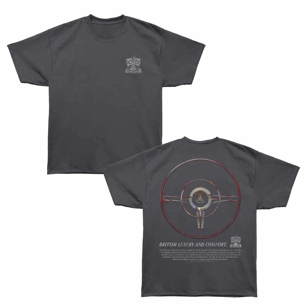British Motor Heritage - Rover Wheel - Bronx Oversized Children s T-shirt Gray 160
