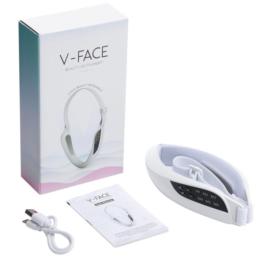 V-Shaped EMS Face Slimming & Microcurrent Beauty Device