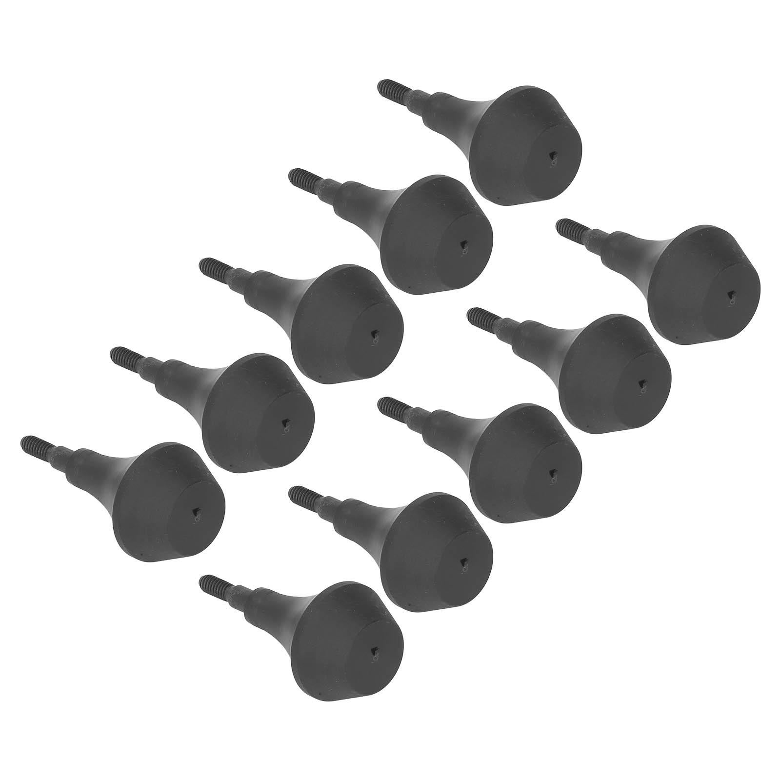 

10pcs Archery Arrowheads Nylon Safety Archery Target Tips with Detachable Screws for Outdoor Shooting Games