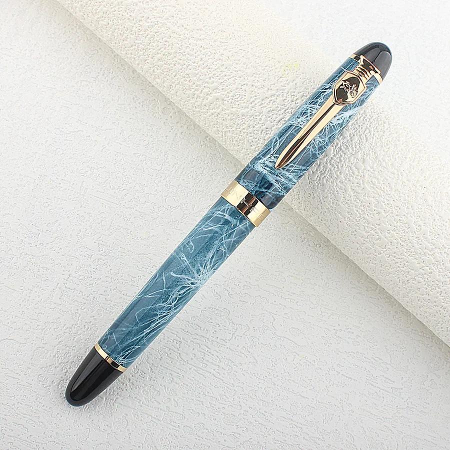 

New Jinhao 450A Metal Fountain Pen color Ink Pen Student School Stationery Business Office Supplies Pens M 0.7MM