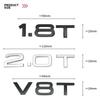 2026 Hot 3D ABS Car Sticker Rear Trunk Logo Badge Sport Edition Emblem For Audi TT Q3 Q5 Q7 A4 A5 A6 A7 A8 1.8T 2.0T 3.0T Car Accessories