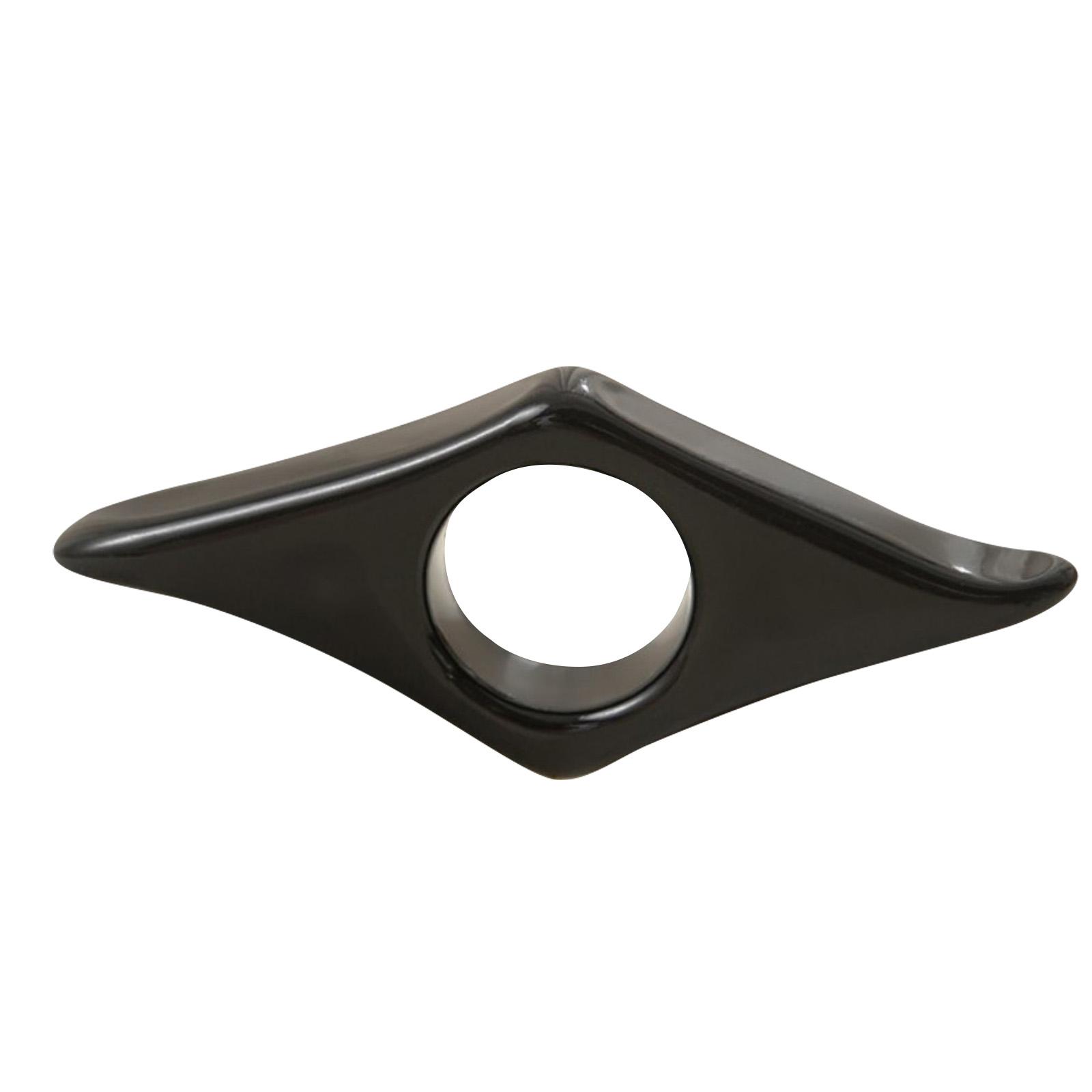 

Акриловая закладка с петлей для пальца, держатель для книги, помощник для чтения One Size чёрный