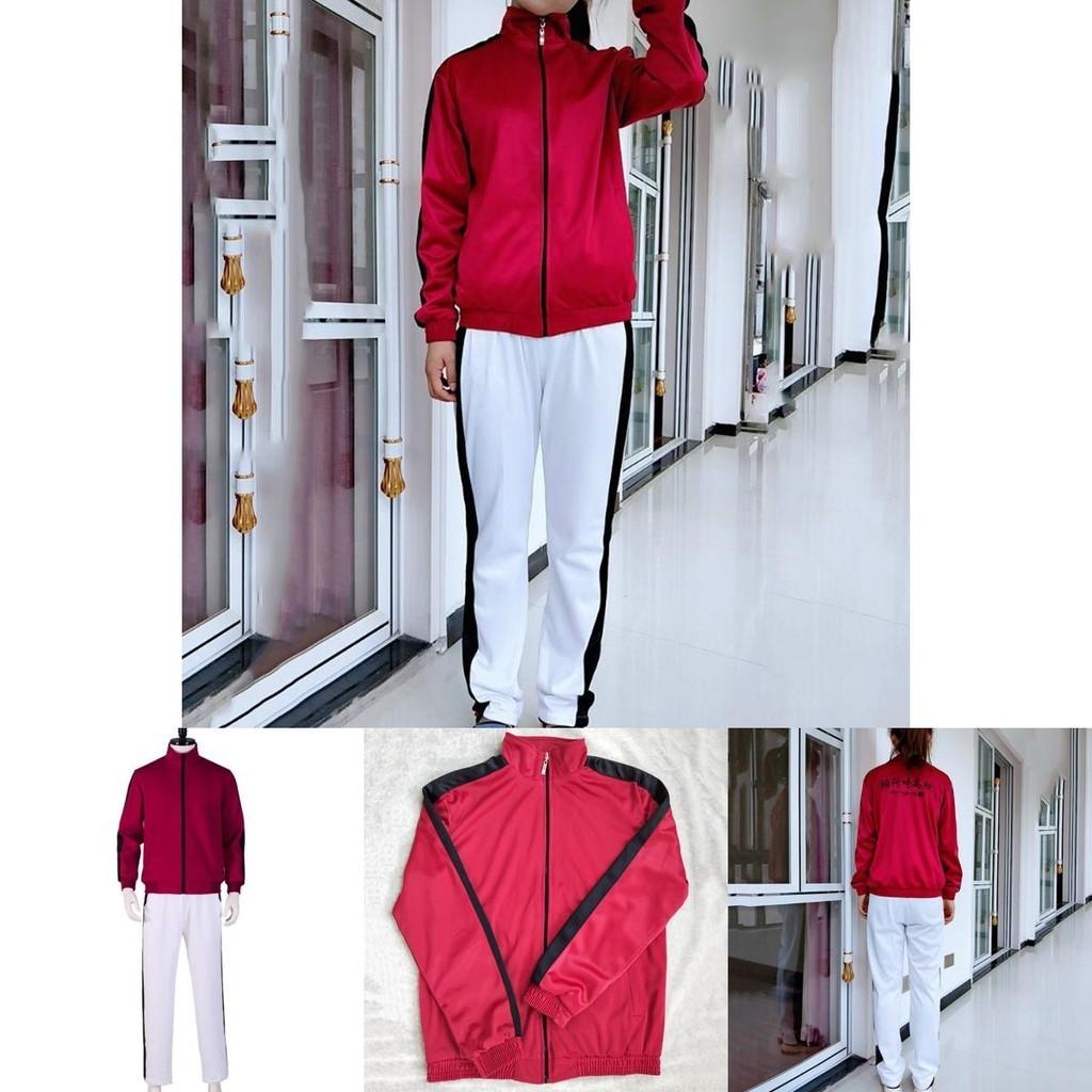 Unisex Haikyuu Miya Atsumu School Uniform Tracksuit For Casual And Fitness Wear