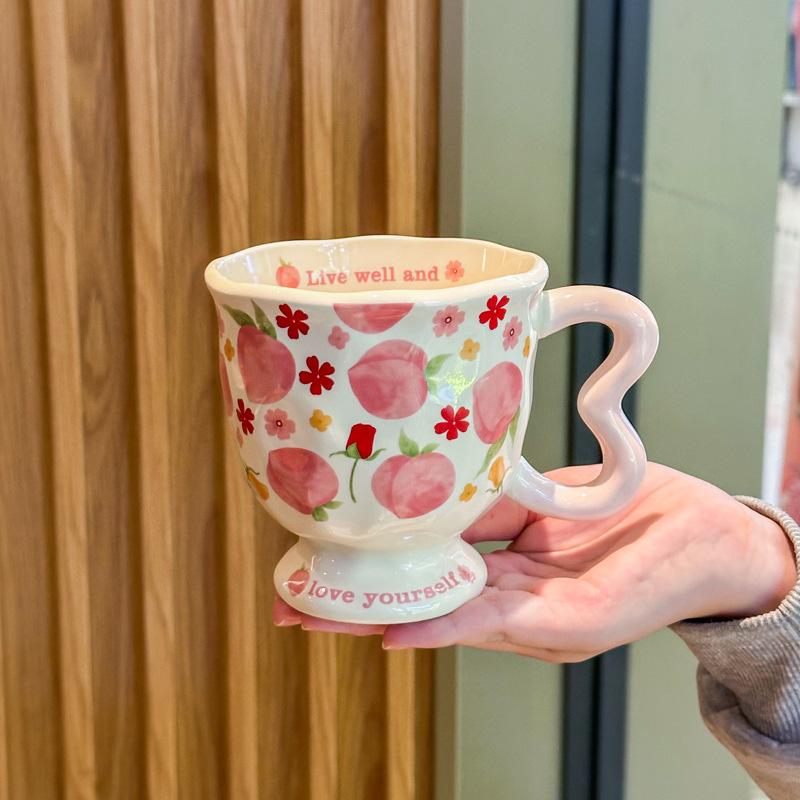 Send Girls Birthday Gifts, Ceramic Mugs, Souvenirs, High-value Couples Drinking Cups, Girlfriends Practical Gift Boxes