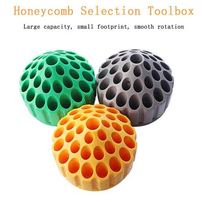 Rotary Polishing Grinding Wheel Head Storage Box 35 Holes For Needle Dental Tool Organizer Rotary Tool Drill Bit Bur Holder Jewelry Storage Accessorie