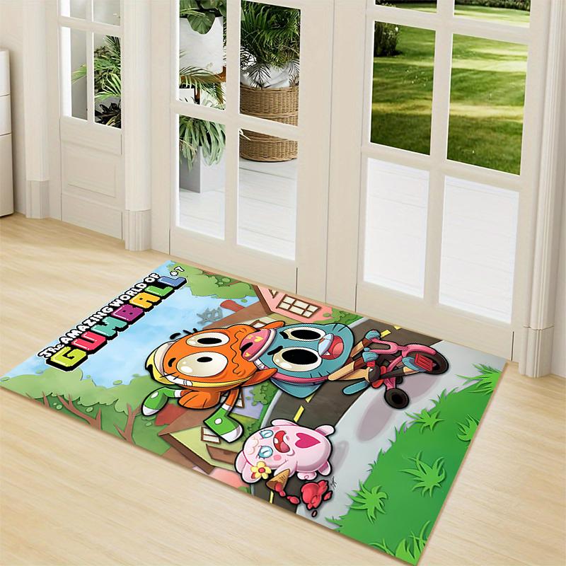 1Pc Bunny Friends Adventure Carpet Rug Customizable Soft Washable Antislip Home Living Room Sofa Mats Personalized Rug 0917291