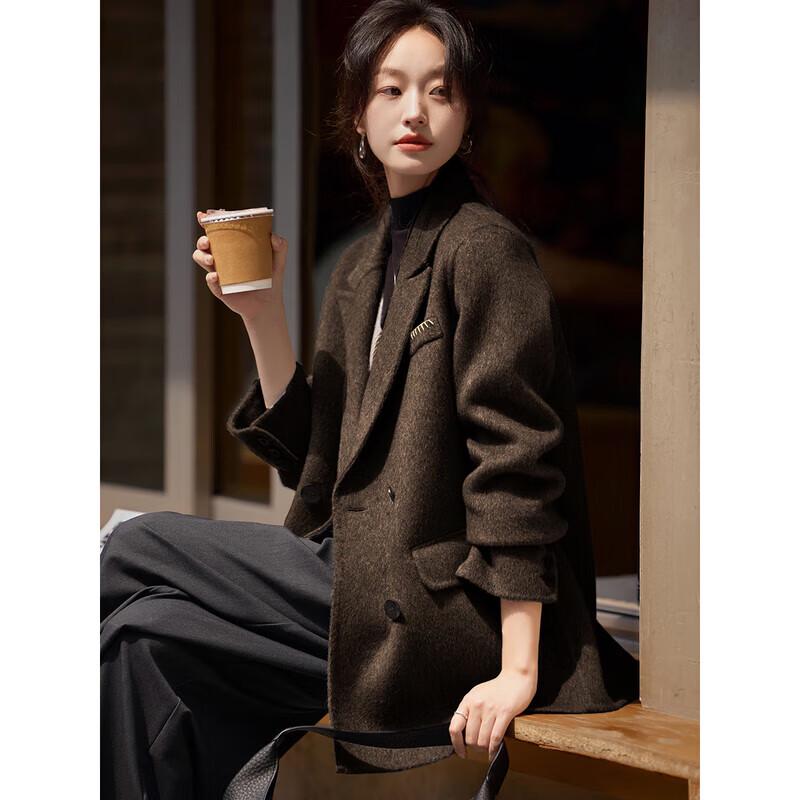 Women's 2025 Winter Double-Faced Wool Blazer