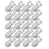 30PCS Plastic Coated Wire Paperclip Bookmark Clip File Business Card Holder Office Supplies