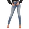 GUCCI Logo Patch Skinny Fit Jeans Women's 502797-XDAHY-4206