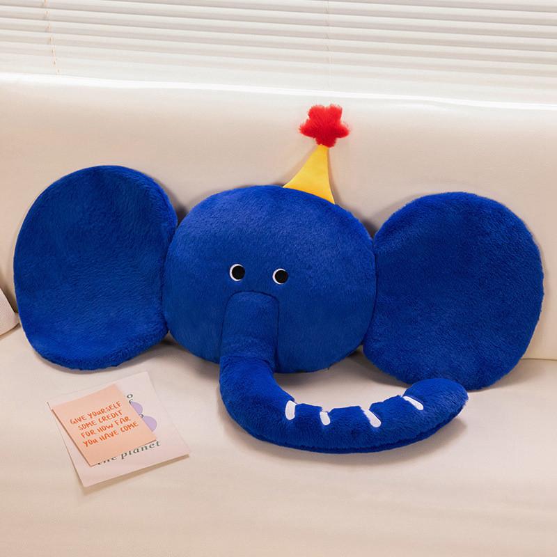 Elephant Simulating Cartoon Plush Toy Girl Sofa Decoration Pillow Gift Holiday