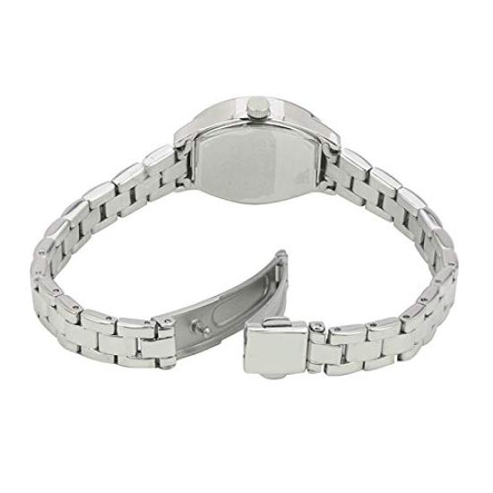 [The Clock House] Business Casual Analog Waterproof Watch Stylish LBC5002-SI1A Women's Silver