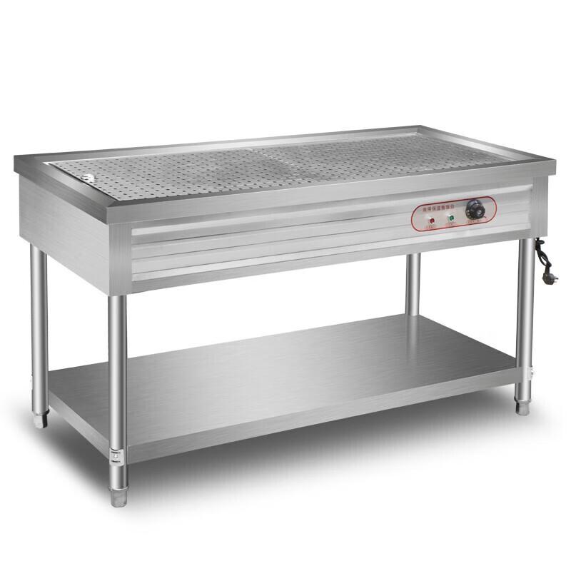Churong Stainless Steel Heated Food Warmer Counter