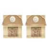 Dust Bags For Karcher WD2250 A2004 A2054 MV2 WD2 Robot Vacuum Cleaner Parts Garbage Bag Paper Bags Replacement Accessories