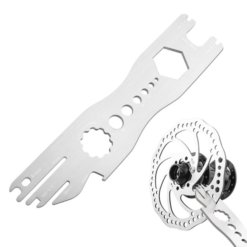 Bicycles Multitool for Maintenance and Repairs, Stainless Steels Multifunctional Bikes Wrench Bicycles Maintenance Tool