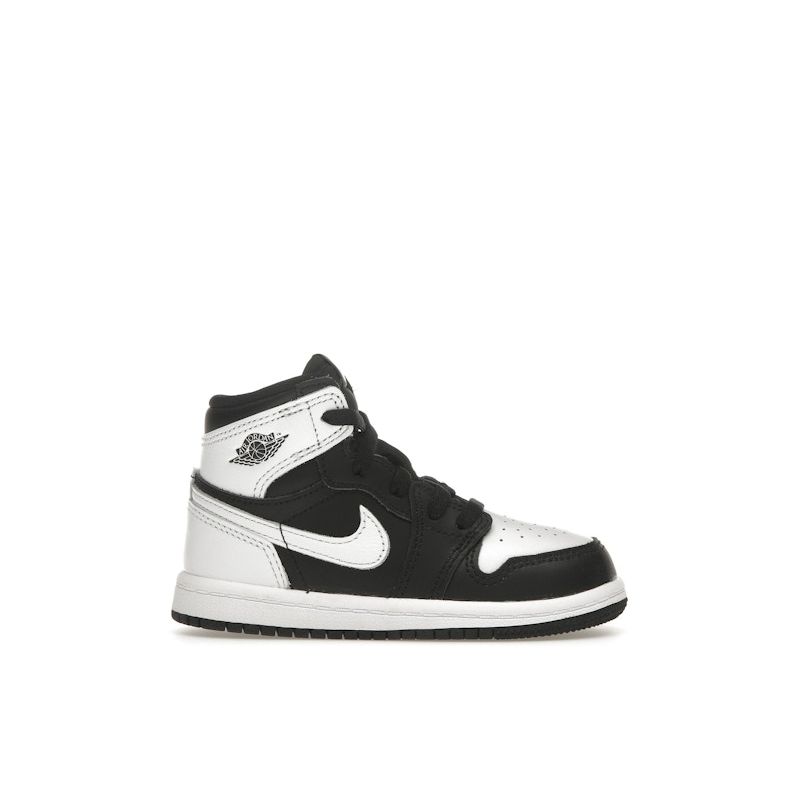 

Детские кроссовки Air Jordan 1 Retro High OG TD Black White 2.0 FD1413-010 27