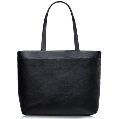 Large Capacity Tote Business Refined and Elegant Texture for Both Work and Casual [RATOM] Men's Bag, Bag, (Suitable Use, Self-standing) (Black)