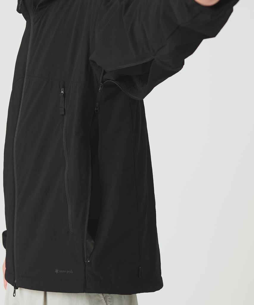 Snow Peak Breathable Insulated Jacket Outer Jacket for Men and Size M JK-25AU027 Women, Black,