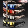 4Pieces Fashion Vintage Eyewear Fishing Cycling Sports Sunglasses Men Women Running Mountaineering Sport Man Sun Glasses 7