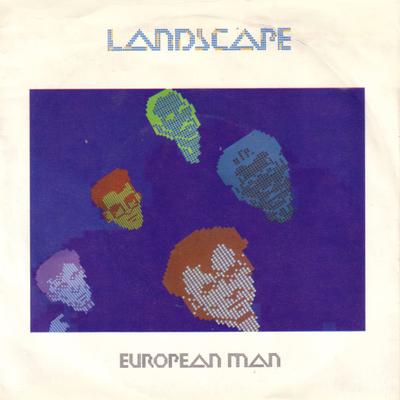 7-calowa Płyta KRAJOBRAZ - Europejski Mężczyzna EDM1,PB5233 RCA 1981 Europa Dance & Electronica Używana