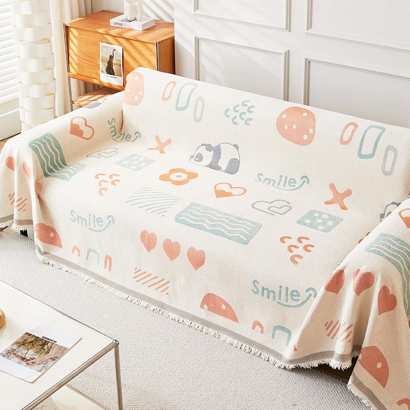 Chenille Sofa Towel Four Seasons Universal All-Inclusive Sofa Cover Dust Cover Living Room One-Piece Sofa Cover Cloth Blanket