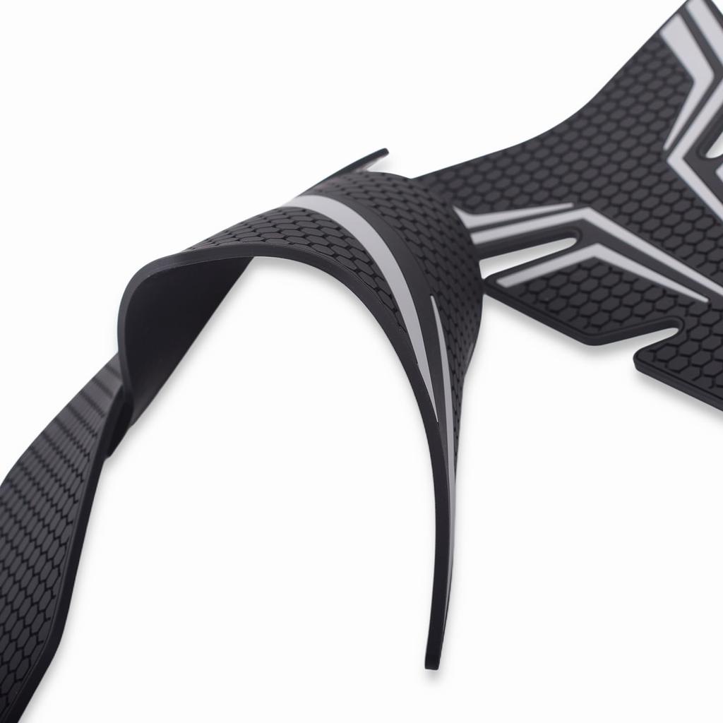 Motorcycle Traction Pads & Tank Pads for Suzuki GSX-8S (2023~) and GSX-8R (2024~) 8BL-EM1AA (Titanium, Left, Middle, Right, Bottom, Set of 5)