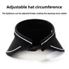 Sun Protection Wide Brim Cap With Adjustable Fit For Outdoor Beach And Cycling