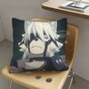 1pc Von L-ycaon Pillow Case Fashion Square Pillowcase Bedroom Sofa Room Ins Decoration Leisure