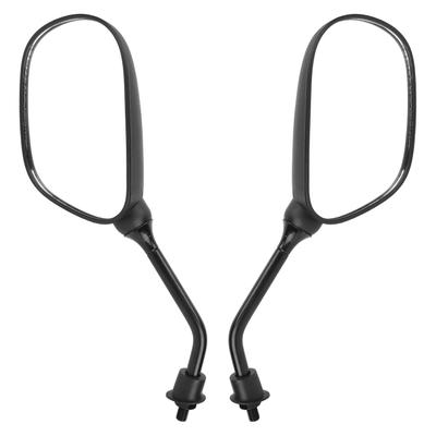 1 Çift Motosiklet Dikiz Aynaları Gidon Yan Ayna 8mm Sağ El Dişli Elektrikli Bisiklet için