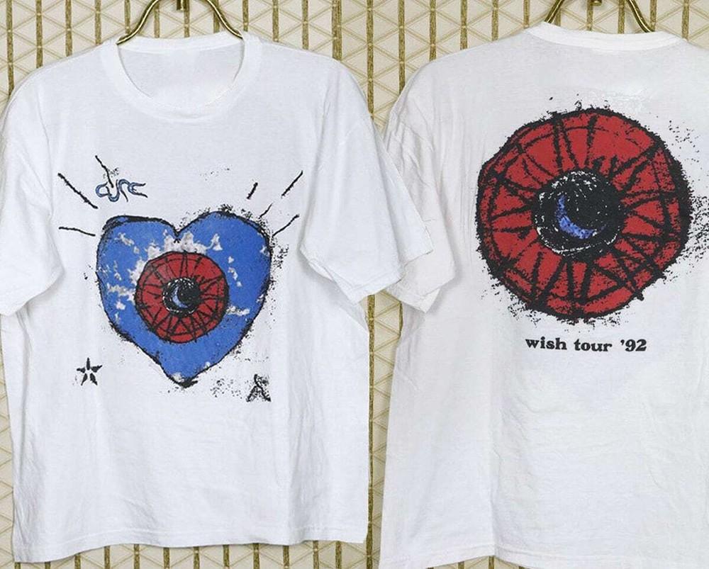 

The Cure 1992 Wish Tour shirt Vintage rare Tshirt 2 sided Unisex T-Shirt XXL