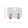 2 Pcs Christmas Tree Xmas Dangle Eardrop Christmas Elk Santa Claus Earrings  Gifts
