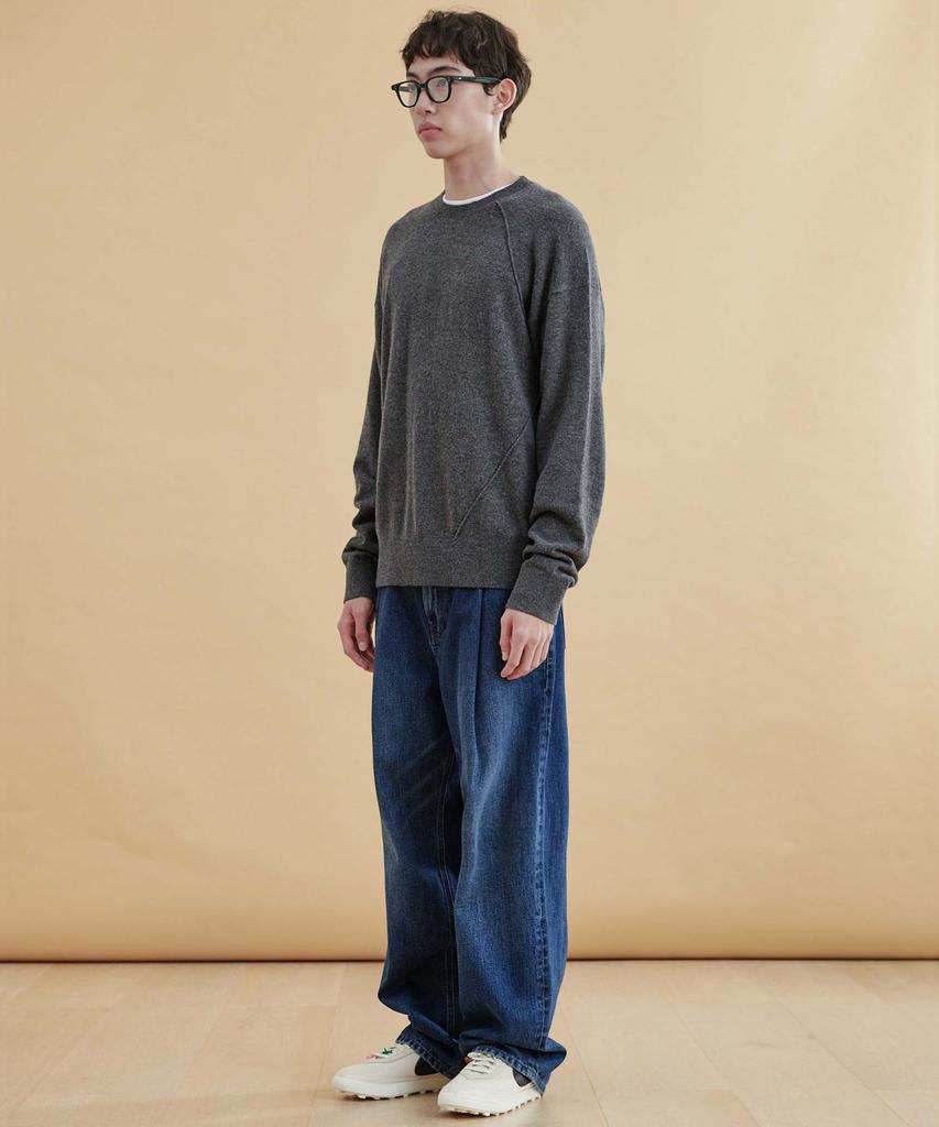 PLAC Line Detail Knit Charcoal